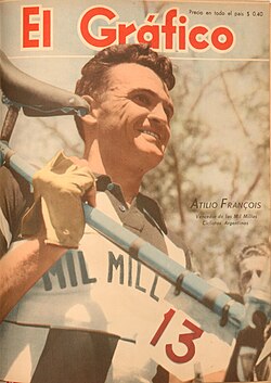 Retrato y datos biográficos de Atilio François Baldi