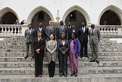 Fotografía institucional de una reunión ministerial de cultura celebrada en el marco de la CPLP.