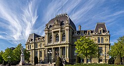 El Palacio de Justicia de Montbenon en Lausana