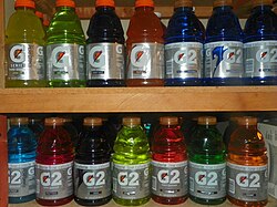 Bebidas deportivas con electrolitos