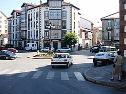 Plaza de la Libertad en Reinosa