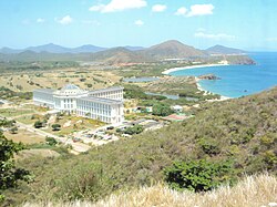 Vista general del paisaje de la Isla de Margarita