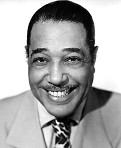 Fotografía retrato de Duke Ellington