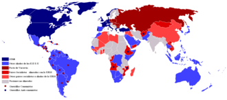 La división del mundo en 1980