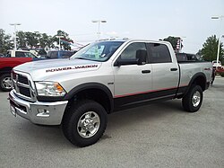 Ram Pickup Power Wagon de 2011 en exhibición