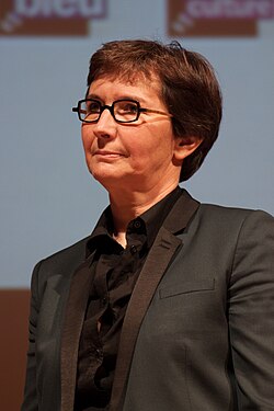 Retrato oficial de Valérie Fourneyron