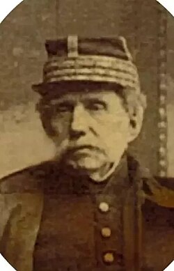 Fotografía del general Tomás Cipriano de Mosquera tomada en 1870.