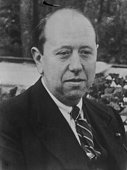 José María Gil-Robles en 1962 durante el Congreso del Movimiento Europeo