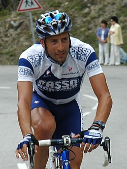 Juan Antonio Flecha compitiendo durante el Tour de Francia 2005