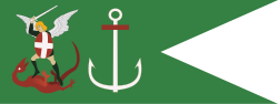 Bandera histórica vinculada a Enrique de Guisa y la Liga.