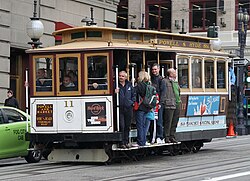 Tranvía con tracción por cable de San Francisco