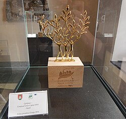Representación gráfica vinculada al Premio Capital Verde Europea