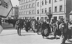 Deportación de judíos del gueto de Cracovia