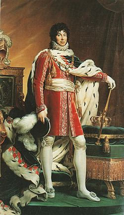 Murat como Rey de Nápoles