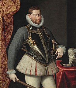 Retrato de Rodolfo II por Lucas van Valckenborch