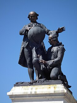 Monumento dedicado a los hermanos Montgolfier en Annonay