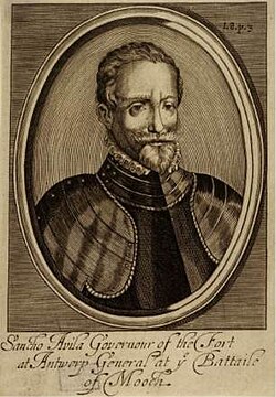 Retrato anónimo de Sancho Dávila