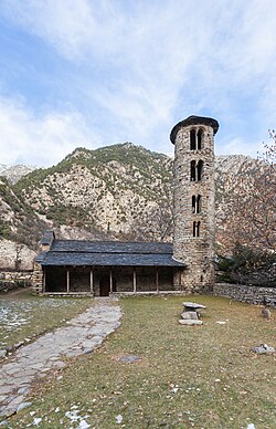 Iglesia de Santa Coloma de Andorra.