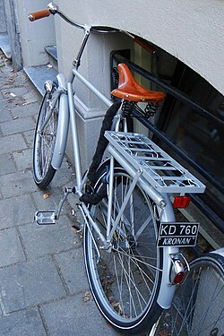 Bicicleta Kronan de estilo clásico