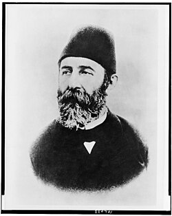 Retrato de Cemal Bajá en sus últimos años