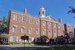 El edificio Old Queens de la Universidad Rutgers