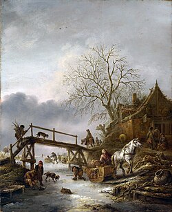 Vida en un río helado