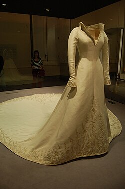 Traje nupcial de la reina Letizia