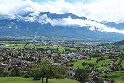 Paisaje y entorno de Grabs