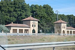 Entrada principal de la Academia