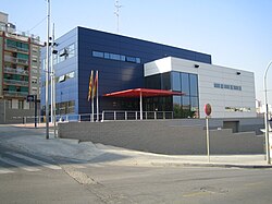 Fachada de una comisaría de los Mozos de Escuadra