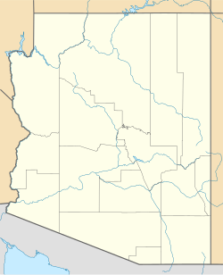 Mapa de ubicación de Casa Grande en Arizona