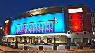 Fachada exterior del Eventim Apollo en Londres