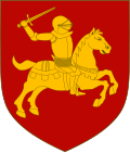 Bandera y escudo de la República de Ancona