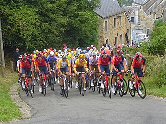 Fotografía institucional del Tour de Valonia 2023