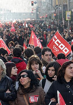 Manifestación en Madrid