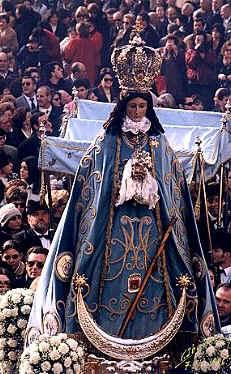 Imagen de la Virgen del Castillo