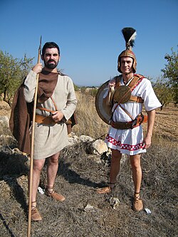 Recreación de guerreros íberos