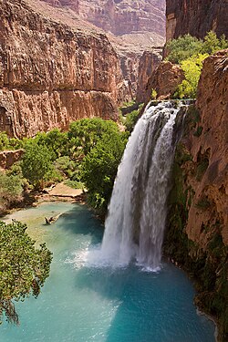 Cataratas de Havasu en Estados Unidos