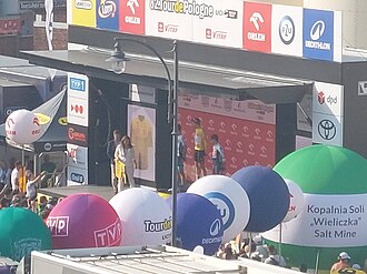 Fotografía panorámica representativa del Tour de Polonia 2025