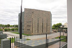 Mausoleo ubicado en el cementerio de la ciudad