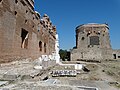 Detalle estructural de la Basílica Roja en Bergama