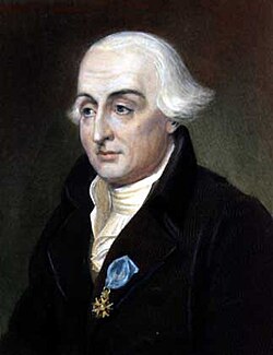 Retrato e información biográfica de Joseph-Louis de Lagrange