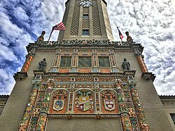 Torre del reloj en Puerto Rico