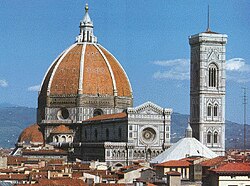 Cúpula del Duomo de Santa María del Fiore en Florencia