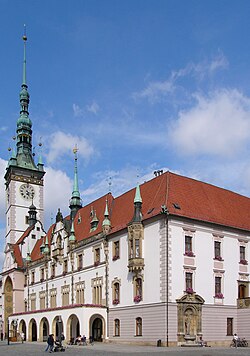 Ayuntamiento de Olomouc y su reloj astronómico