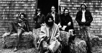 Foto de portada de 1970 de la revista Billboard sobre Grateful Dead