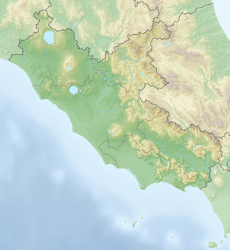 Lago de Bracciano ubicada en Lacio