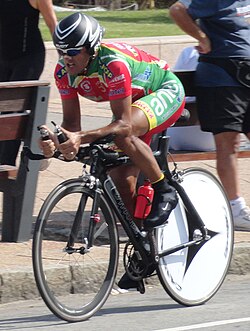 Milton Wynants, destacado ciclista olímpico uruguayo