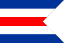 C-Doppelstander, bandera provisional utilizada por la marina mercante alemana durante la posguerra