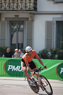 Koldo Fernández de Larrea en el Tour de Romandía 2011